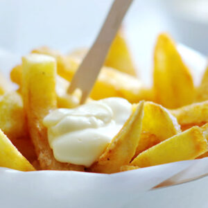 Puntzak friet mayo